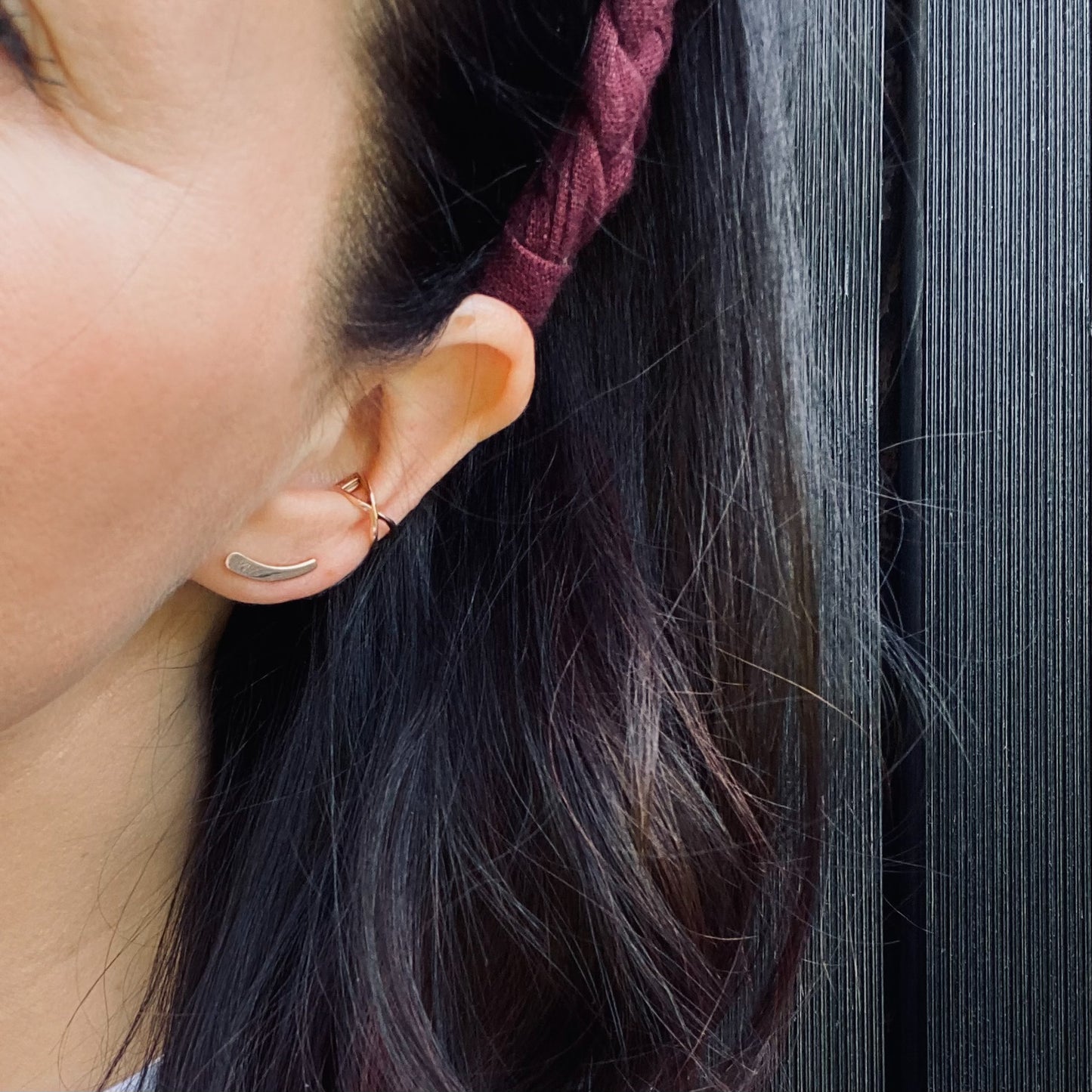 Zelta auskari CLIMBER