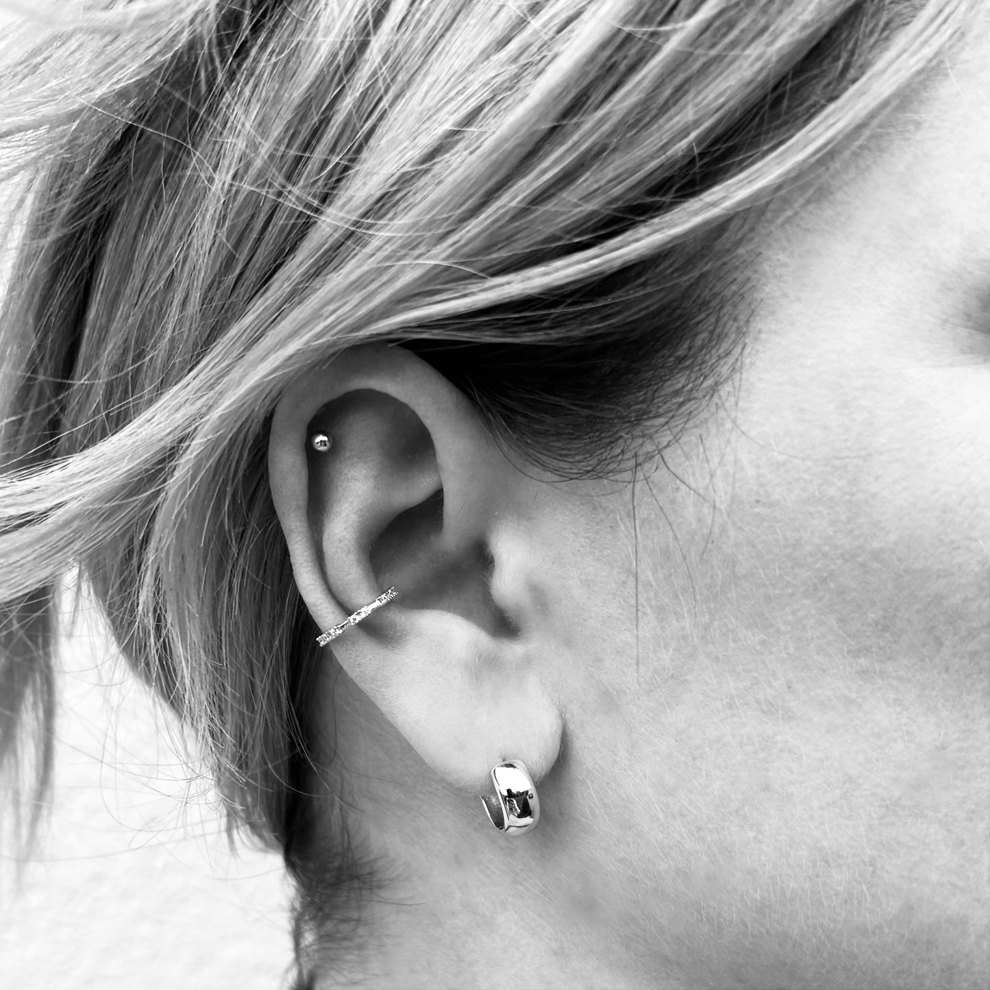Ball Ear Piercing