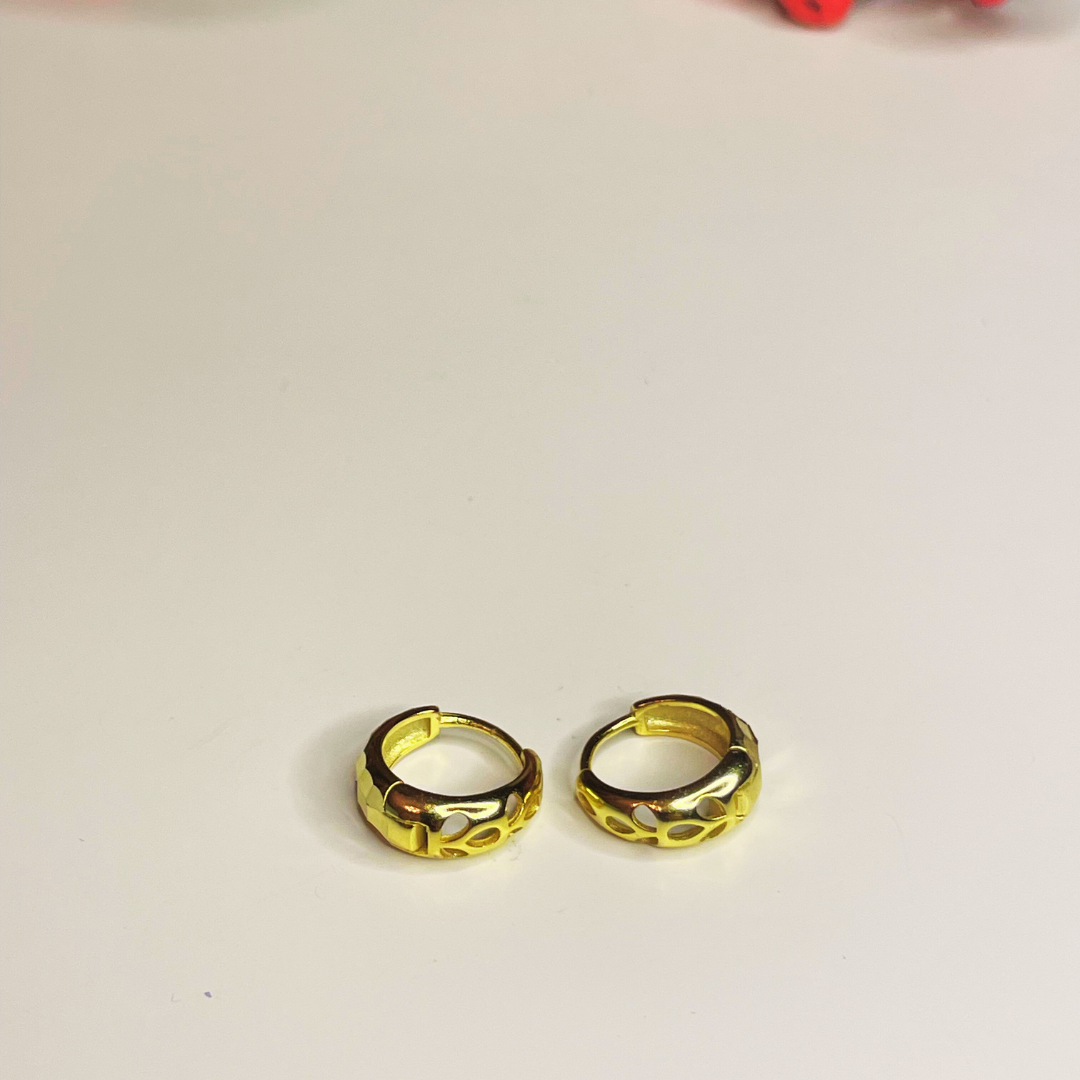 Earrings DISCO two in one