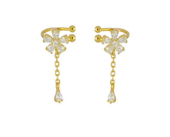 Ear cuff FLORA