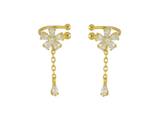 Ear cuff FLORA