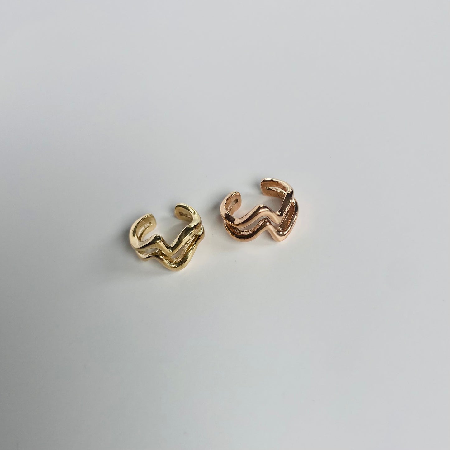 Gold Cuff WAVES