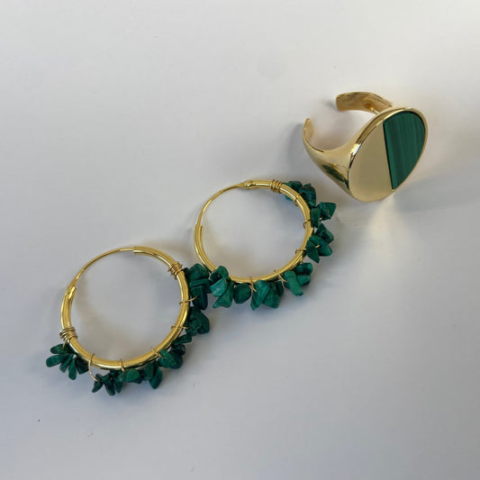 Malachite Ring