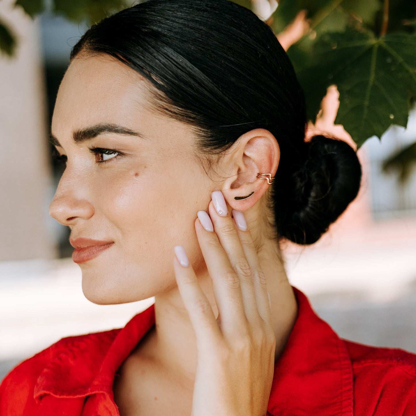Gold Cuff WAVES