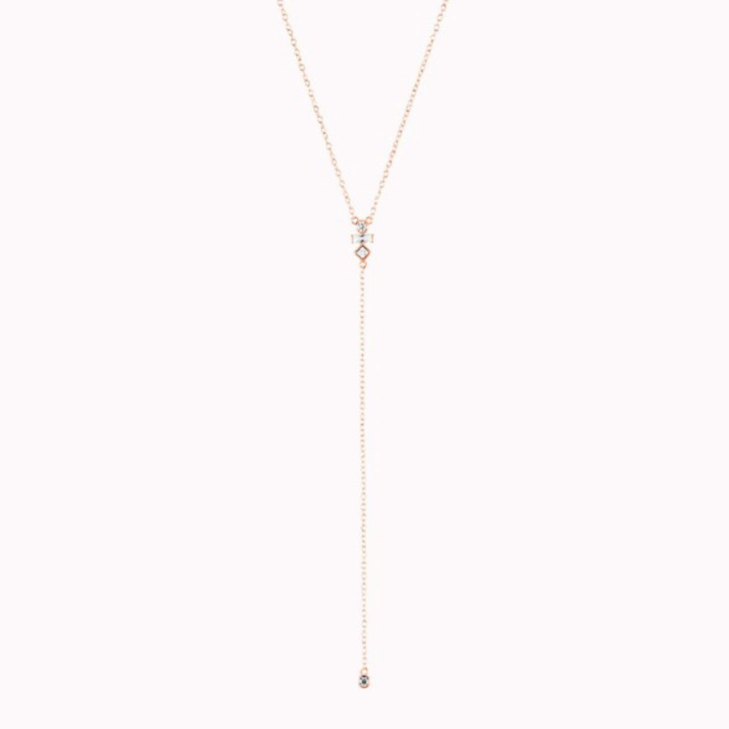 Y Shape Shiny Necklace