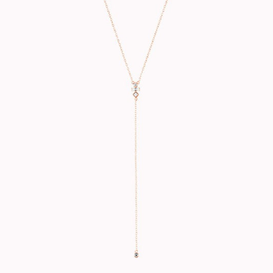 Y Shape Shiny Necklace
