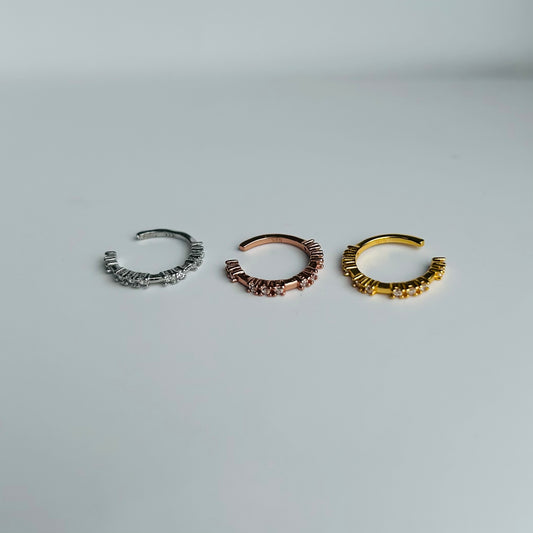 Rose Gold Plated Silver Cuff
