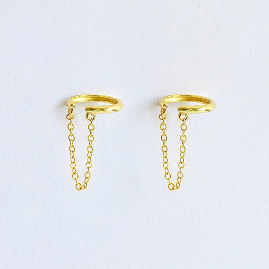 Small Chain Ear Cuff