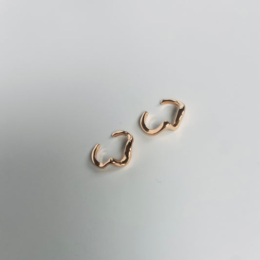 Gold Cuff SEA WAVE