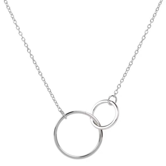 Necklace Two Circles